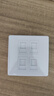 毕亚兹 四孔网络插座面板 适用电话网线信息模块超五/六/七类模块通用加厚86型家暗装带标识卡槽 四口 实拍图