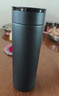 哈尔斯保温杯316不锈钢男女士车载外出便携式商务水杯子年会礼品黑450ml 实拍图