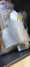 京东京造 一次性手套 食品级加厚TPE手套L码 龙虾烧烤露营家用【110只】 实拍图