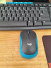 罗技（Logitech）MK275 键鼠套装 无线键鼠套装 办公键鼠套装 全尺寸 商务键鼠套装 带无线2.4G接收器 黑蓝色 实拍图