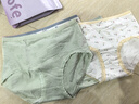 都市丽人内裤女纯棉舒适简约短裤头中腰女士内裤4条ZK0A13 实拍图