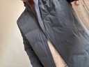 劲霸男装（K-Boxing）男士冬季立领轻薄短款夹克羽绒服|NRHG4002 灰色 175/L  实拍图