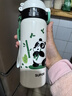 苏泊尔（SUPOR）保温杯大容量316L不锈钢水杯儿童小学生一盖双饮便携吸管杯弹盖杯 实拍图