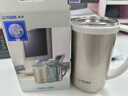 虎牌（TIGER）不锈钢茶滤网办公保温保冷茶水杯CWM-A050-NN香槟金500ml 实拍图
