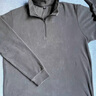 优衣库男装柔滑弹力摇粒绒半拉链套头衫/长袖25秋冬新款481184 08 深灰色 4XL /185/128C 实拍图