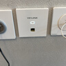 普联（TP-LINK） 全屋WiFi6套装无线AP面板网络覆盖ac+ap智能组网86型分布式墙壁POE路由器 全千兆(5个面板+9口路由)【优雅白】 【AX1500M双频 易展Mesh】 实拍图