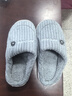小熊小兔新款秋冬季情侣保暖学生男拖鞋女厚底防滑外穿居家棉拖鞋 小熊小兔棉拖-灰色 38-39 适合37-38 实拍图