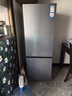 海尔冰箱双开门风冷无霜节能一二门新等级能效冰箱小型1.5米高家用小冰箱变频超薄冰箱出租房两门 243双门冰箱一级能效风冷无霜新品 实拍图