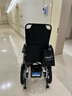 LONGWAY电动轮椅老人专用智能全自动轻便可折叠旅行可推轮椅车LWA08 可躺款丨700W+电助力+20AH铅电+跑30公里 实拍图