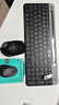 罗技（Logitech）K580无线蓝牙超薄静音键盘 办公键盘笔记本电脑手机Mac平板ipad键盘双模外接键盘薄膜便携多屏家用 键鼠套装-星空灰【K580+M280】 实拍图
