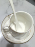 友来福咖啡杯套装描金白色轻奢220ml茶杯陶瓷欧式咖啡杯办公室 实拍图