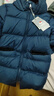 保姆鹅 儿童羽绒服宝宝中长款加厚冬季外套防风保暖白鸭绒冬装[NG2654] 藏蓝 110 实拍图