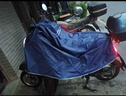 雨航（YUHANG）电动车雨衣雨披单人男女成人电瓶车加大加厚防暴雨雨披 藏青色 实拍图