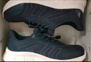 足力健老人鞋中老年轻便休闲散步鞋2431380J 男 黑色 39 实拍图