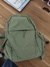 多功能两用单双肩二合一背包双肩包胸包户外运动包简约大容量背包 绿色 实拍图