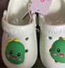 牧童儿童拖鞋夏男宝宝洞洞鞋软底女童卡通洗澡婴幼儿家居鞋奶龙绿180 实拍图