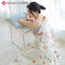 洁丽雅（Grace）浴巾女夏家用儿童成人男加大加厚吸水速干可裹 90*170cm小萌兔 实拍图