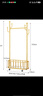 喻品衣架落地卧室挂衣帽架客厅单杆可移动晾衣收纳架子YJ055金长60 实拍图