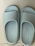 朴西新款EVA踩屎感厚底拖鞋女士居家室内情侣拖鞋男 净水色 35-36 实拍图