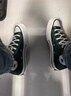 匡威（Converse）官方 1970S巴恩风穿搭运动帆布鞋丛林绿绿色168508C 绿/168508C 37 实拍图