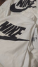 耐克(NIKE)男短袖T恤 纯棉 运动休闲 舒适百搭 AR5005-101 白色XXL 实拍图