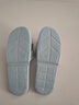 班哲尼 旅行便携式折叠酒店居家EVA防滑浴室情侣洗澡非一次性拖鞋 含便携收纳袋 蓝灰 L（40-41尺码） 实拍图