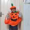 甜蜜点万圣节服装儿童男女孩cosplay服饰装扮南瓜服披风演出道具装饰 实拍图