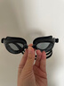李宁（LI-NING）泳镜防水防雾男女高清游泳眼镜平光游泳镜LNJT224-10暗夜黑 实拍图