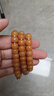 彩荷藏式风化果菩提根手串108颗佛珠手链 桶珠10*8mm  实拍图
