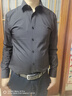 柒牌【7A抗菌2A防螨/胶条衬衫】长袖衬衫男2025秋季商务正装衬衣 实拍图