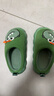 猪爸爸儿童拖棉鞋秋冬季室内男童亲子女童可爱家居保暖宝宝棉拖绿色210 实拍图