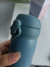 【大牌同款】渐变304不锈钢学生保温杯弹盖保温水杯京东物流配送 蓝白渐变-300ML 实拍图