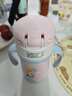 膳魔师（THERMOS）儿童吸管保温杯小黄鸭超轻316L不锈钢把手幼儿园宝学生杯上学TCKC 实拍图