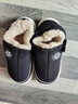 大嘴猴（Paul Frank）棉拖鞋女秋冬外穿保暖家居厚底包跟月子棉鞋男5504 实拍图
