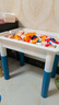 星涯优品儿童玩具积木桌大颗粒多功能游戏学习桌拼装男女孩3-10岁生日礼物 实拍图