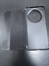 正件 适用华为mate60pro手机壳保护套 Mate60Pro+翻盖智能高清视窗真素皮全包防摔男商务超薄皮套 黑  实拍图