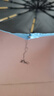 24骨全自动雨伞防紫外线遮阳防晒伞防风防雨防紫外线 海盐蓝 实拍图