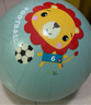费雪（Fisher-Price）儿童玩具球宝宝小皮球拍拍球38cm(粉色含打气筒)生日礼物礼品 实拍图
