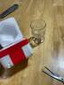 【京东物流】冰川纹玻璃杯时尚潮流ins风果汁杯酒杯水杯 浮雕玻璃酒杯 190ml1只 实拍图
