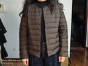 波司登（BOSIDENG）25款短款羽绒服女90绒V领轻便登山旅游羽绒内胆新年骐骥红本命年 深褐棕7B52-可露丽风 L 170/96B 体重约120-130斤 实拍图