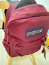 JANSPORT杰斯伯双肩包男背书包女学生校园电脑包 47LW04S 深紫酒红 实拍图