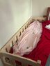 金客官 拼接床加宽婴幼儿床实木单人床边小床成人小孩延边宝宝床 加厚 三面护栏+椰棕床垫 长200宽60高40cm（可定制尺寸） 实拍图