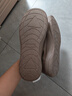 足力健老人鞋秋季中老年百搭乐福鞋单鞋妈妈鞋女士休闲皮鞋 8690K卡其37 实拍图