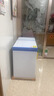东之开立双温冰柜商用冷藏冷冻两用冰柜家用大容量双开门速冻冰箱一级能效卧式冰柜 双温BCD-185L电子减霜款 185L 实拍图