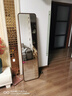 栖音阁木质镜子全身镜贴墙自粘壁挂穿衣镜落地镜高清试衣镜挂墙大镜子 实拍图