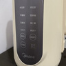美的（Midea）豆浆机破壁机1.35L大容量4-5人 数显大屏 低音降噪小型家用全自动免煮细腻免滤榨汁机料理机 DG01 实拍图