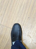 千百度2025男鞋头层羊皮商务休闲皮鞋舒适套脚豆豆鞋乐福鞋 黑色 42 晒单实拍图