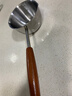 热油小锅泼油锅加厚不锈钢木柄防烫带刻度双倒流口不挂油无涂层 升级款【长柄】300ml 不烫手 实拍图