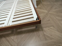 MUU实木床榻榻米小户型小居床次卧现代简约时尚主卧黄杨实木双人床 实拍图