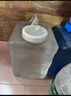 拜杰水桶手提式纯净水桶矿泉水桶饮水桶带龙头大容量自驾游户外储水桶 透明食品级pc材质【20升+水管】 实拍图